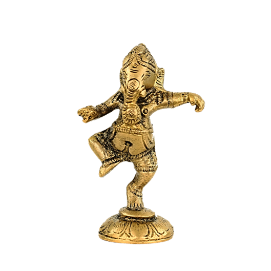 Ο χορός του Ganesh - Θεός της Τύχης - ορείχαλκος   Βάρος: 150 g. Διαστάσεις: 10 εκ - mykarma.gr