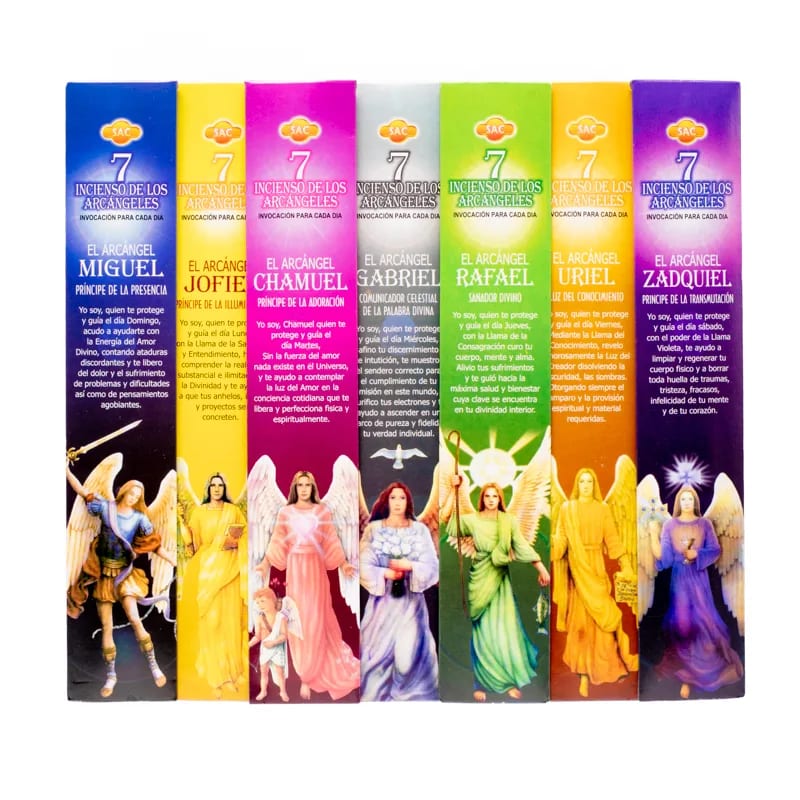 Σετ απο 7 Πακέτα Αρωματικά Στικ Seven Archangels. Βάρος: 42 g - mykarma.gr