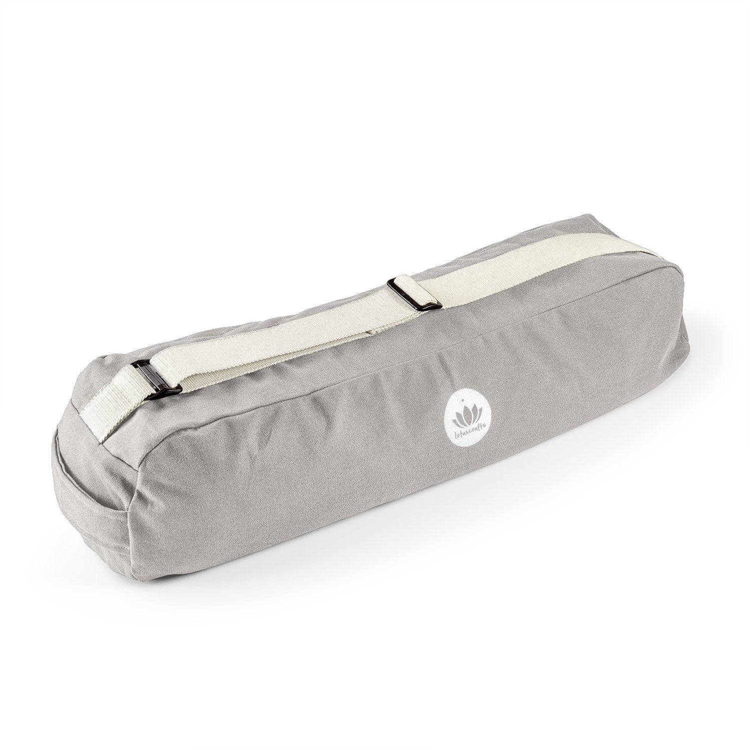 Lotuscrafts Yoga Bag Pune - Τσάντα Μεταφοράς για στρώμα Yoga  με φερμουάρ - οργανικό βαμβάκι - ποικιλία χρωμάτων. Διαστάσεις 72cm x 18cm x 15cm - mykarma.gr