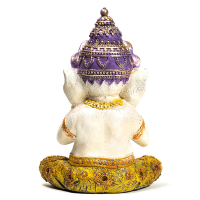 Αγαλμα Ganesh Speak no Evil (Μιλά Ειρηνικά)-Θεός της Τύχης .Διαστάσεις: 15 x 11,5 x 21,5 cm Βάρος: 650 g - mykarma.gr