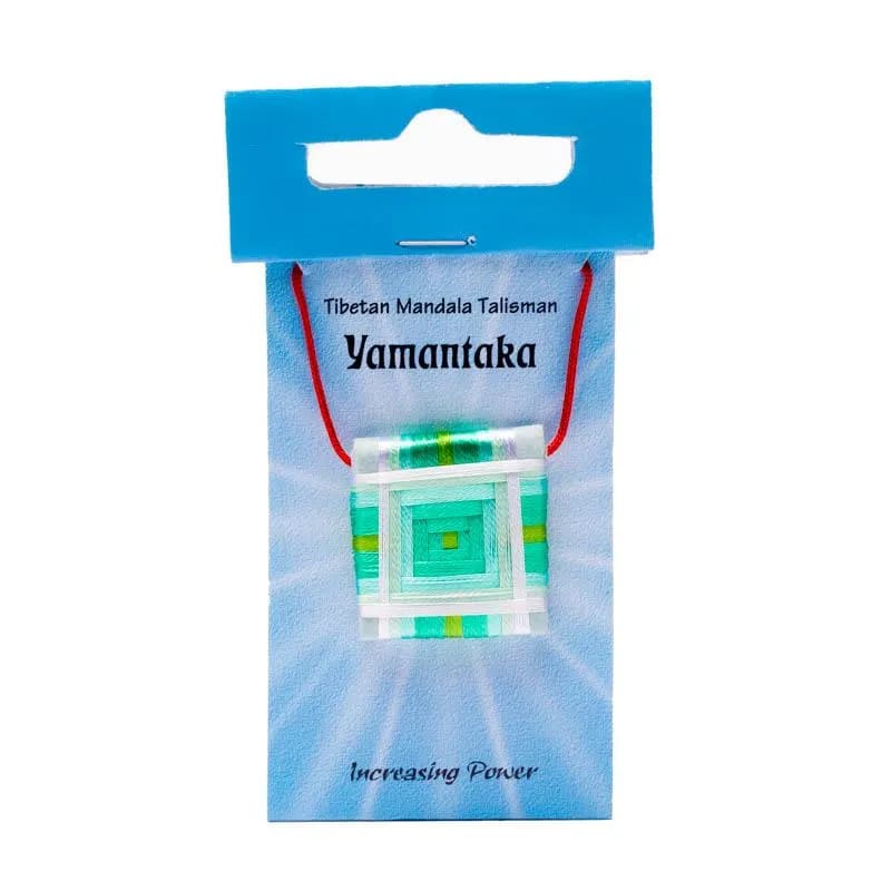 Mandala Talisman Φυλαχτό μενταγιόν Yamantaka - Αυξάνοντας τη Δύναμη(Increasing Power).Διαστάσεις: 2,5 × 2,5 εκ (Ενδέχεται το χρώμα να διαφέρει από τη φωτογραφία) - mykarma.gr