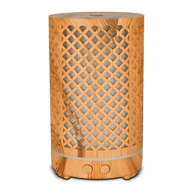 Ultrasonic aroma diffuser “Zen Breeze”-Ηλεκτρικός διαχυτής αρώματος για Αιθέριο έλαιο . Περιεκτικότητα 200ml Μέγεθος:9,3x15,7cm - mykarma.gr