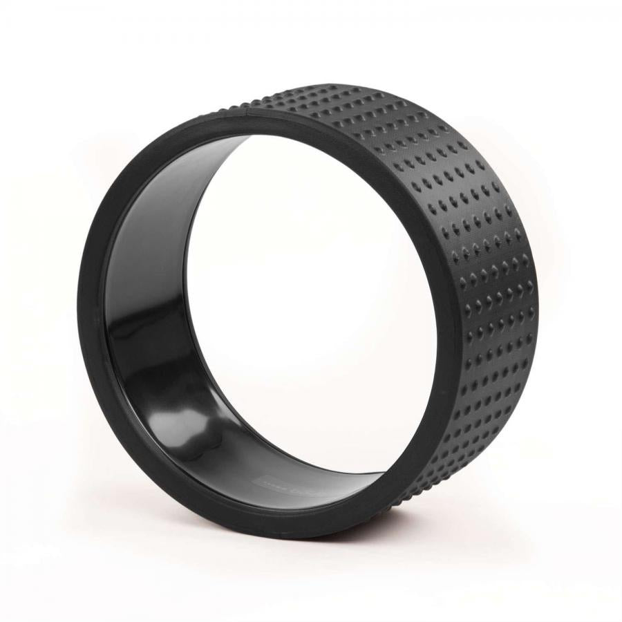 Bodhi - Yoga Wheel Samsara Premium Black-Τροχός Γιόγκα Block  32cm x 15cm - mykarma.gr