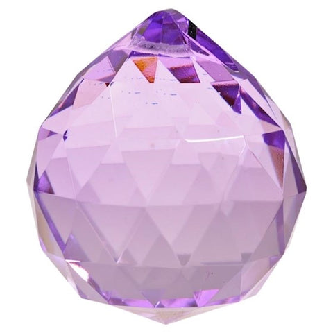 Κρύσταλλοι Feng Shui Crystal σφαίρα Βιολετί - ποιότητας AAA.Διαστάσεις: 5 εκ - mykarma.gr