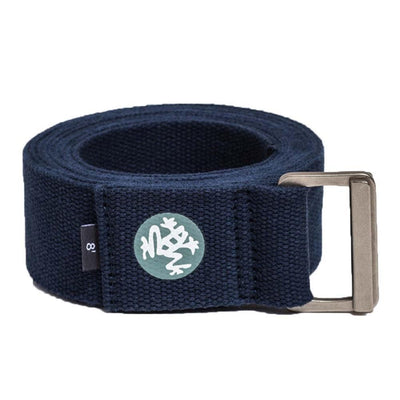 Manduka Ιμάντας - AligN Yoga Strap - Midnight 244cm x 4,5cm - mykarma.gr