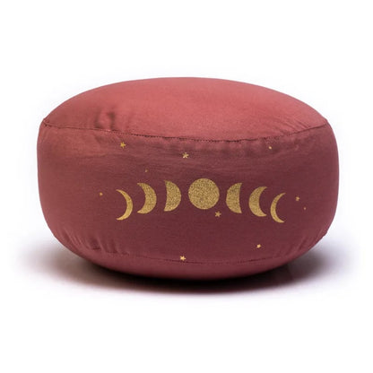 Μαξιλάρι Διαλογισμού “Moon Phases” - Οργανικό βαμβάκι γεμάτο με φαγόπυρο. Διαστάσεις: 33 × 13 εκ Βάρος:2300 γρ - mykarma.gr