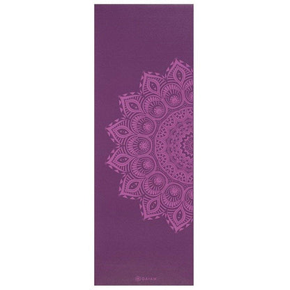 Gaiam Premium Στρώμα Yoga Purple Mandala.Διαστάσεις: Μήκος: 173 εκ Πλάτος: 61 εκ Πάχος: 6 mm - mykarma.gr