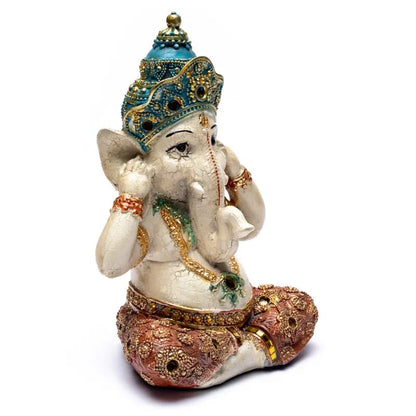 Αγαλμα Ganesh Hear no Evil -Θεός της Τύχης .Διαστάσεις: 15 x 10 x 21 cm Βάρος: 650 g - mykarma.gr