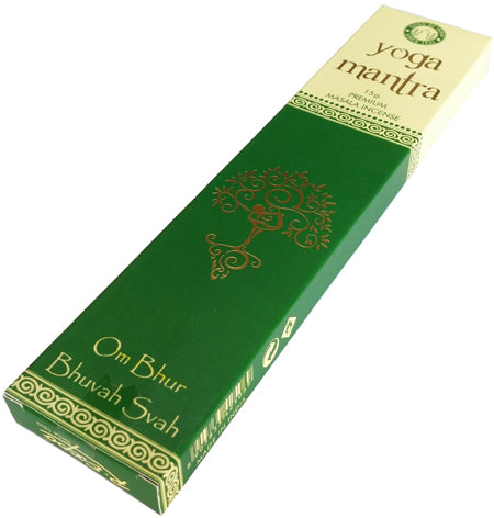 Αρωματικό Στικ Masala Yoga Mantra.Βάρος: 15 g. Χρόνος καύσης για κάθε Στικ 60 λεπτά - mykarma.gr