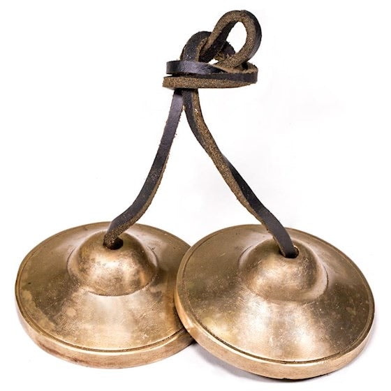Cymbals-Κύμβαλα - Tingsha απλός συνεχής ήχος. Διαστάσεις 6 cm Βάρος 160 g - mykarma.gr