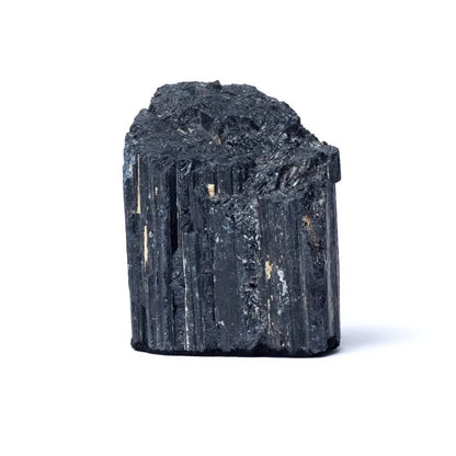 Φυσικό ορυκτό πέτρωμα -Μαύρη Τουρμαλίνη (Black Tourmaline) πέτρα τραχύ σε διαφορετικά μεγέθη - mykarma.gr