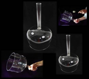 Crystal Singing Bowl CLEAR - F-τόνος  + Τσάντα .  Διαστάσεις: 15 εκ - mykarma.gr