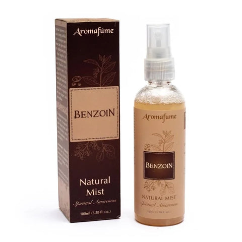 Air Freshener Spray Benzoin -Φυσικό Σπρέι δωματίου με Μοσχολίβανο για καθαρισμό χώρου -καταπραϋντικό- με αιθέρια έλαια  100 ml | Αιθέριο Έλαιο - mykarma.gr