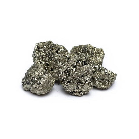 Φυσικό ορυκτό πέτρωμα Πυρίτης (Pyrites) - ακατέργαστες πέτρες Βάρος 400 γρ. - mykarma.gr