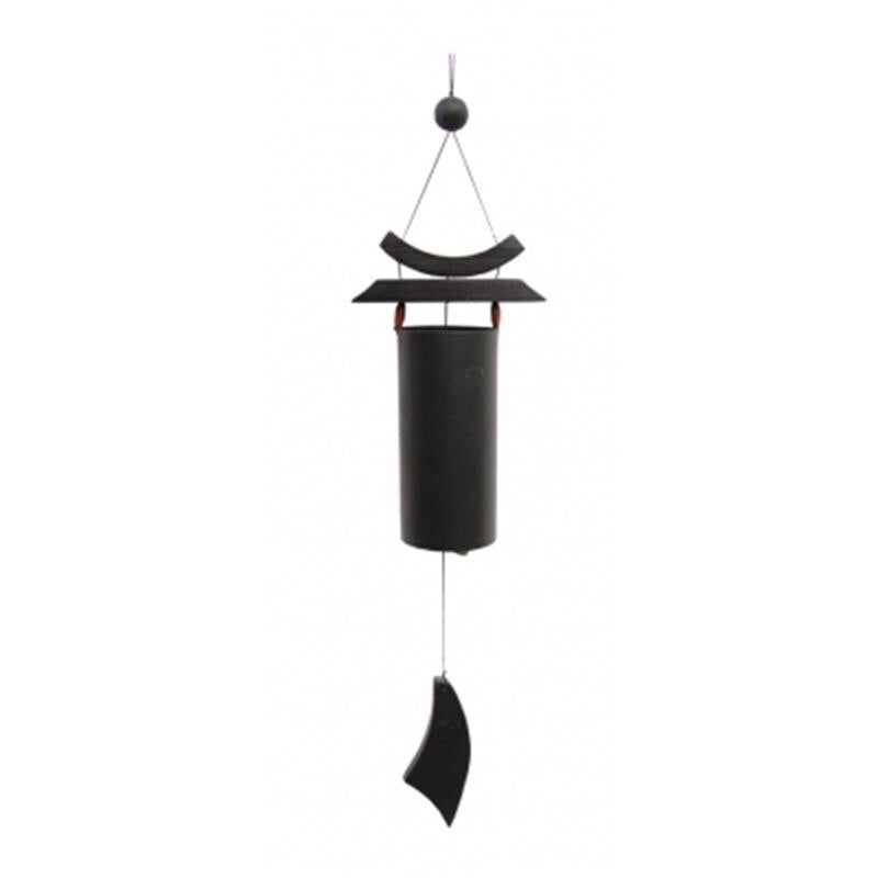 Μελωδος Zen Chime μαύρο  Διαστάσεις: 12 × 6 × 58 cm - mykarma.gr