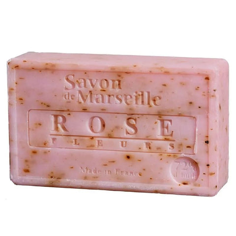 Φυσικό σαπούνι Μασσαλίας - Πέταλα Τριαντάφυλλου (Rose Petals)  100g - mykarma.gr