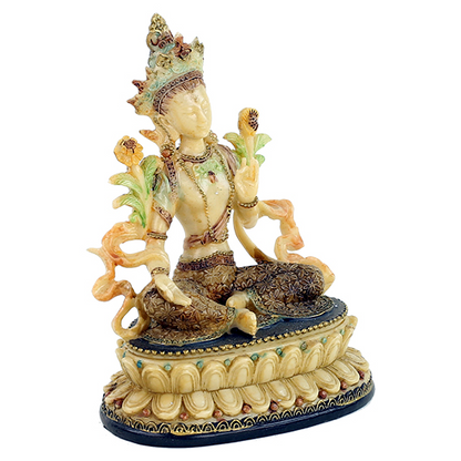 Πράσινη Τάρα-Green Tara.Βάρος: 512 g.Διαστάσεις: 13 × 9 × 17 cm. - mykarma.gr