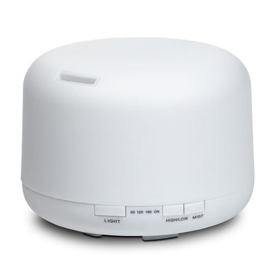 DIFFUSER–Ηλεκτρικός διαχυτής αρώματος για Αιθέριο έλαιο.Περιεκτικότητα 500ml.Μέγεθος:16,8 x12,1 cm.Χρώμα: Άσπρο.Υλικό:Πλαστική ύλη - mykarma.gr