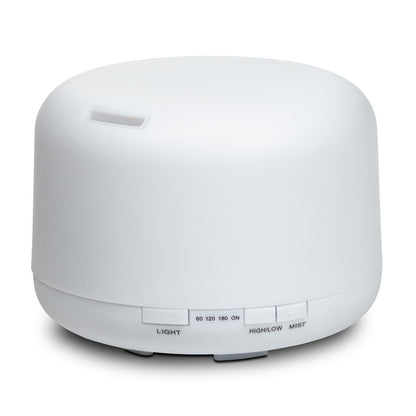 DIFFUSER–Ηλεκτρικός διαχυτής αρώματος για Αιθέριο έλαιο.Περιεκτικότητα 500ml.Μέγεθος:16,8 x12,1 cm.Χρώμα: Άσπρο.Υλικό:Πλαστική ύλη - mykarma.gr