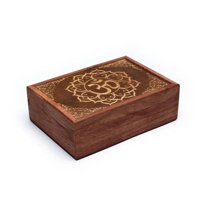Κουτί κοσμημάτων Tarot-Ohm.Διαστάσεις: 17,5 × 13 × 6,5 cm. - mykarma.gr