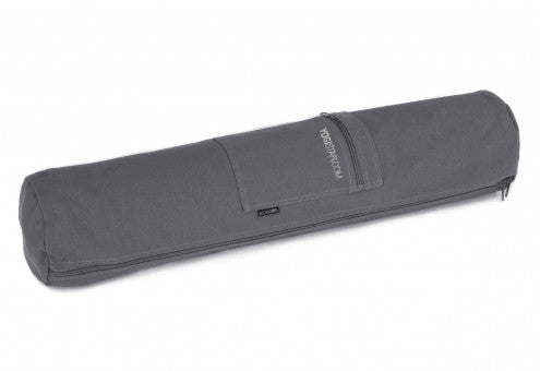 Yogistar- Μεγάλη Τσάντα για στρώμα γιόγκα cotton- Grey - 72 cm - mykarma.gr