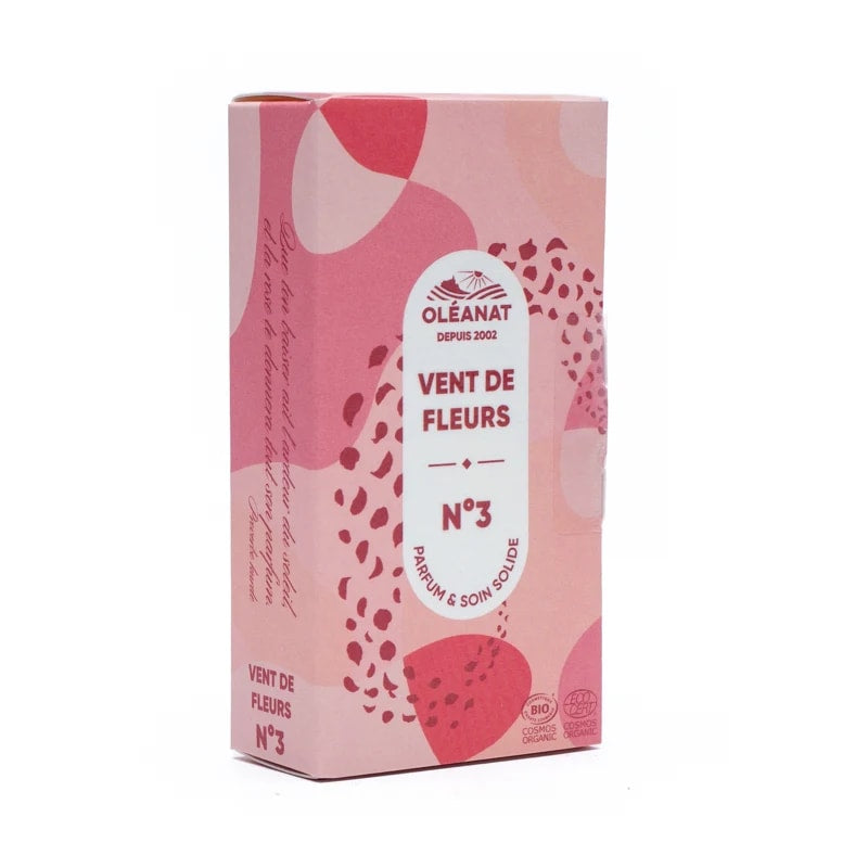 Φυσικά Αρώματα- Oleanat Στερεό Άρωμα N°3 Vent de fleurs Οργανικό. Βάρος: 4,5 g - mykarma.gr