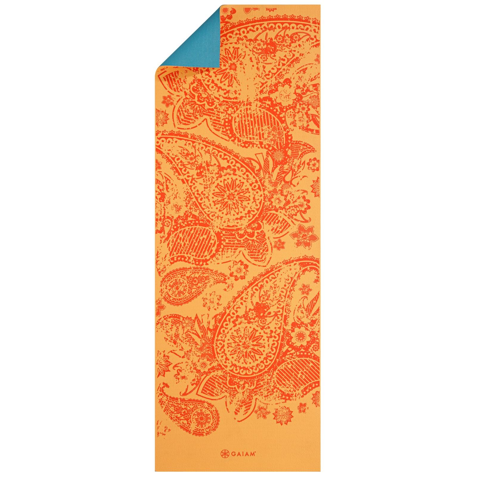 Gaiam Premium Reversible Στρωμα Yoga Elephant - 2 Διαφορέτικα σχέδια στο ίδιο στρώμα(2 όψεις) Διαστάσεις: Μήκος: 173 εκ Πλάτος: 61 εκ Πάχος: 6 mm - mykarma.gr
