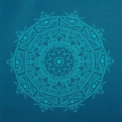 Bodhi στρώμα γιόγκα Leela με Mandala - petrol turquoise 183 x 60 cm, 4.5 mm - mykarma.gr