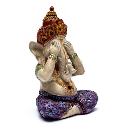 Αγαλμα Ganesh See no Evil -Θεός της Τύχης .Διαστάσεις: 15 x 10 x 21 cm Βάρος: 650 g - mykarma.gr