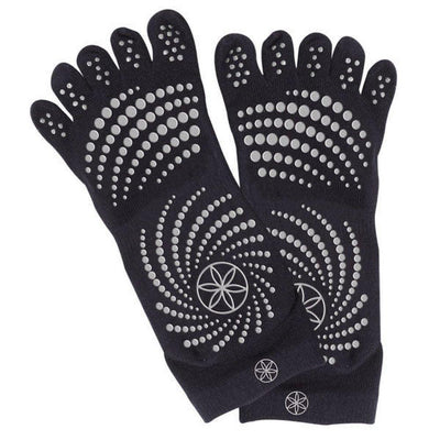 Gaiam Full Toe Grippy Socks | Αντιολισθητικές κάλτσες με κλειστά δάκτυλα. - mykarma.gr