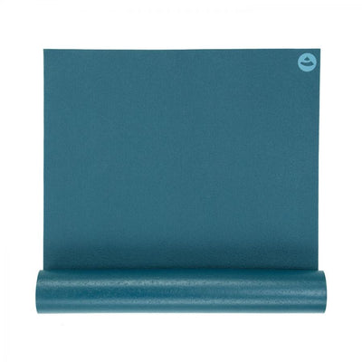 Bodhi στρώμα γιόγκα Premium Rishikesh PVC με δύο ελαστικούς ιμάντες- blue  183 x 60 cm, 4.5 mm - mykarma.gr
