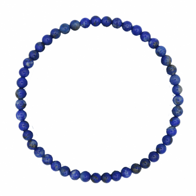 Βραχιόλι Λάπις Λαζούλι (Lapis Lazuli) Διαστάσεις: 19 εκ  Χάντρες ± 4mm. - mykarma.gr