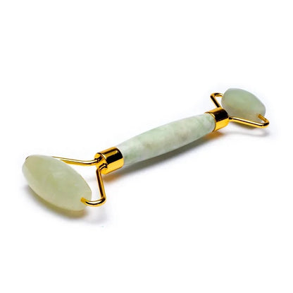 Jade Massage Roller - Νεφρίτης κύλινδροι για μασάζ προσώπου. Διαστάσεις: 14 εκ.Βάρος: 70 γρ - mykarma.gr