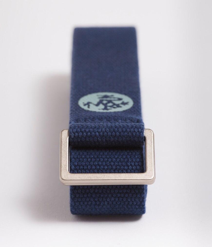 Manduka Ιμάντας - Unfold Yoga Strap - Midnight  244cm x 3,2cm - mykarma.gr