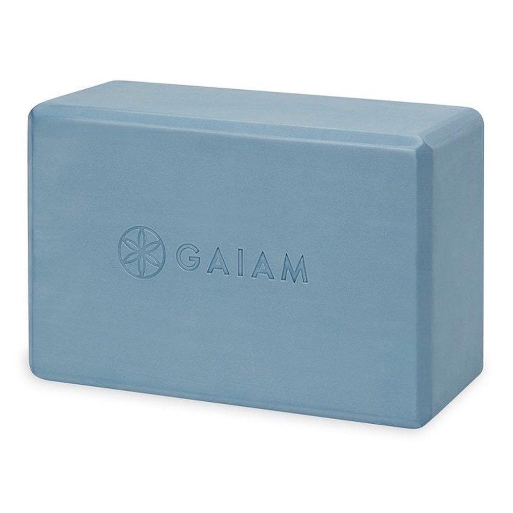 Gaiam -Yoga & Pilates block - Blue Shadow Point. Διαστάσεις:22,6 cm x 15 cm x 10 cm.Βάρος:180 g - mykarma.gr