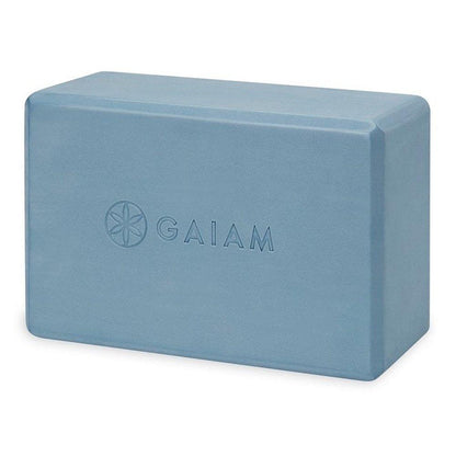 Gaiam -Yoga & Pilates block - Blue Shadow Point. Διαστάσεις:22,6 cm x 15 cm x 10 cm.Βάρος:180 g - mykarma.gr