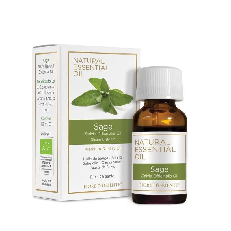 Βιολογικό Αιθέριο Έλαιο Φασκόμηλο - Clary Sage  10ml - mykarma.gr