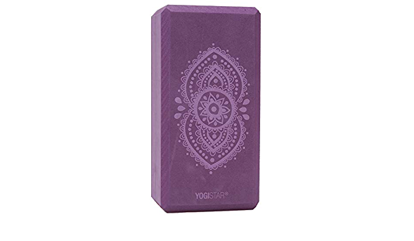 Yogistar- Yoga & Pilates Basic block 'Ajna Chakra', Aubergine.Διαστάσεις 22 cm x 11 cm x 7.4 cm.Βάρος:175 g - mykarma.gr