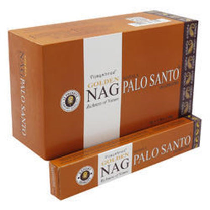 Στικ Golden Nag - Palo Santo. Βάρος: 15 g - mykarma.gr