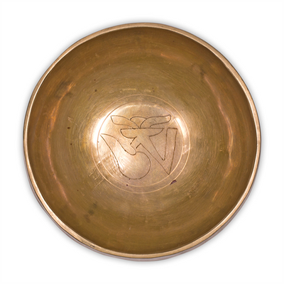 Singing Bowl με OHM χαραγμένο.Βάρος 270-300 γρ.Διαστάσεις 10,5 εκ. - mykarma.gr