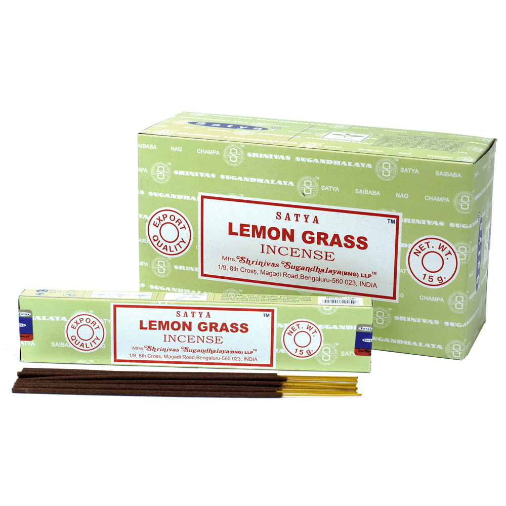 Αρωματικά Στικ - Satya - Λεμονόχορτο (Lemongrass) Βάρος: 15γρ. - mykarma.gr