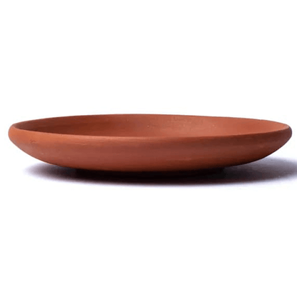Πυράντοχο (πυρίμαχο) πιάτο/βάση από Terracotta για Θυμίαμα Διάμετρος: 17 εκ - mykarma.gr