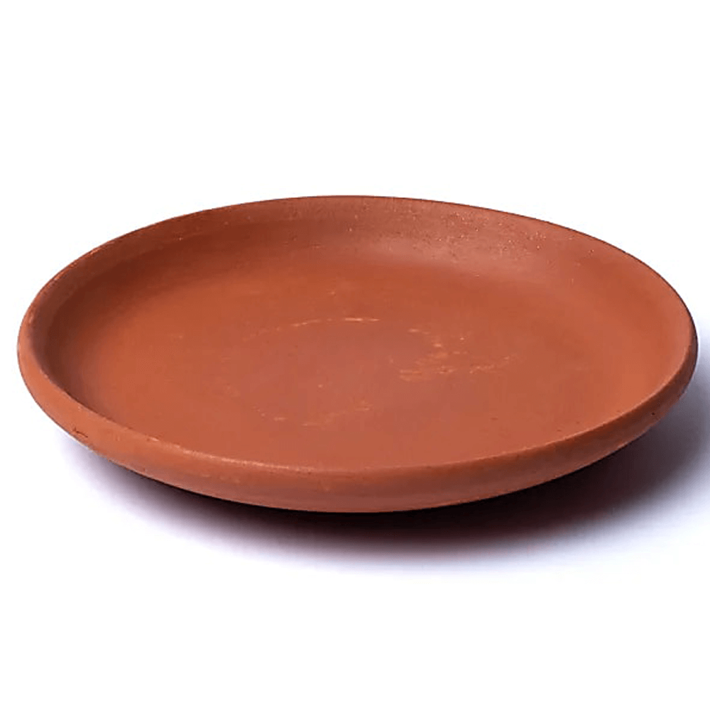 Πυράντοχο (πυρίμαχο) πιάτο/βάση από Terracotta για Θυμίαμα Διάμετρος: 17 εκ - mykarma.gr