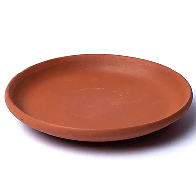 Πυράντοχο (πυρίμαχο) πιάτο/βάση από Terracotta για Θυμίαμα Διάμετρος: 17 εκ - mykarma.gr