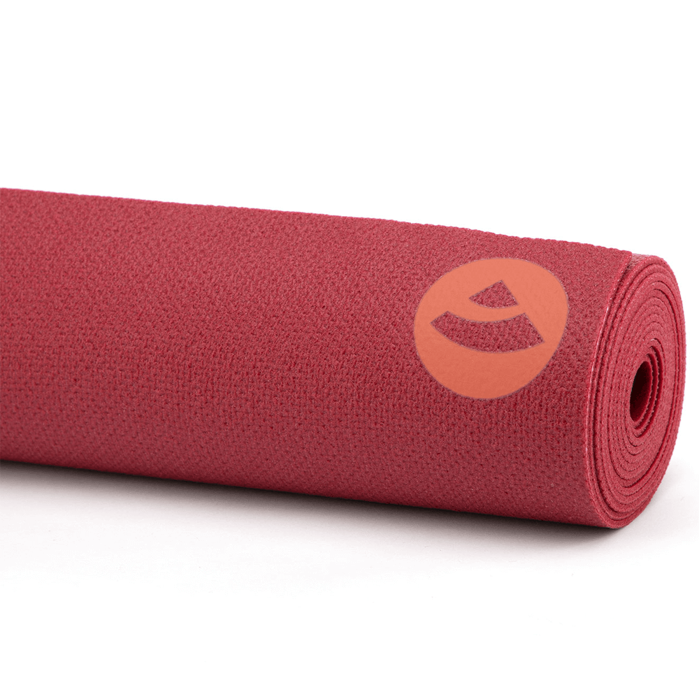 Bodhi στρώμα γιόγκα Rishikesh PVC Travel XL - burgundy Διαστάσεις: 200 x 60 cm Βάρος: 900 g Πάχος: 2 mm - mykarma.gr