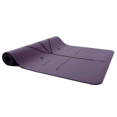 Liforme Yoga Mat Purple Earth | Στρώμα Yoga Μωβ + τσάντα ΔΩΡΟ.Βάρος 2.5kg Διαστάσεις 185cm x 68cm Πάχος 4.2mm - mykarma.gr