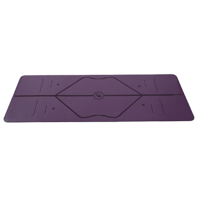 Liforme Yoga Mat Purple Earth | Στρώμα Yoga Μωβ + τσάντα ΔΩΡΟ.Βάρος 2.5kg Διαστάσεις 185cm x 68cm Πάχος 4.2mm - mykarma.gr