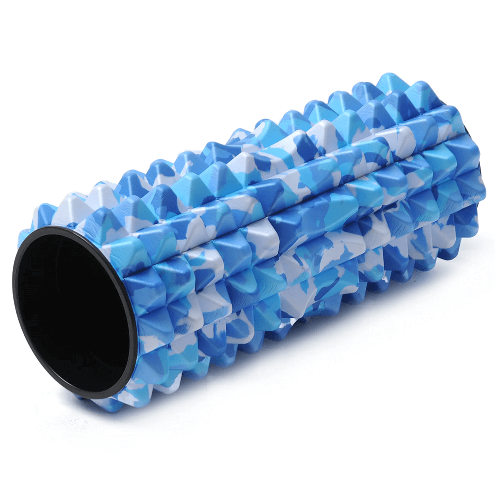 Yogistar - Fascia Massage Roller -Κύλινδρος Αφρού για Μασάζ & Μυϊκη θεραπεία -Camouflage  30 x 13 cm - mykarma.gr