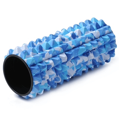 Yogistar - Fascia Massage Roller -Κύλινδρος Αφρού για Μασάζ & Μυϊκη θεραπεία -Camouflage  30 x 13 cm - mykarma.gr