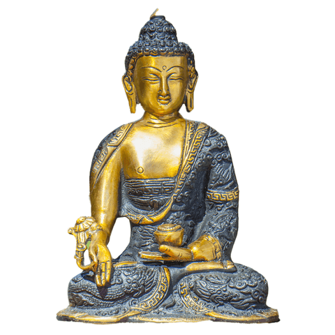 Άγαλμα Medicine Βούδας - 21,5 cm - mykarma.gr
